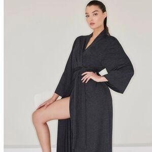 Natori Shangra La Robe Size 3X NWT New PURPLE Plus Size Travel Girls Trip Luxury